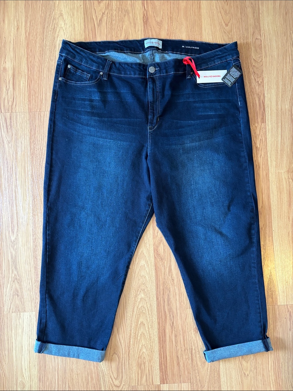 Molly & Isadora Girlfriend Jeans Dark Blue